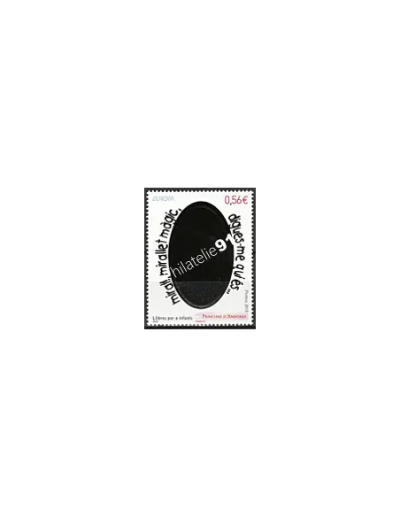 ANDORRE FRANÇAIS n°694, Europa 2010. Les livres pour enfants, timbre andorre