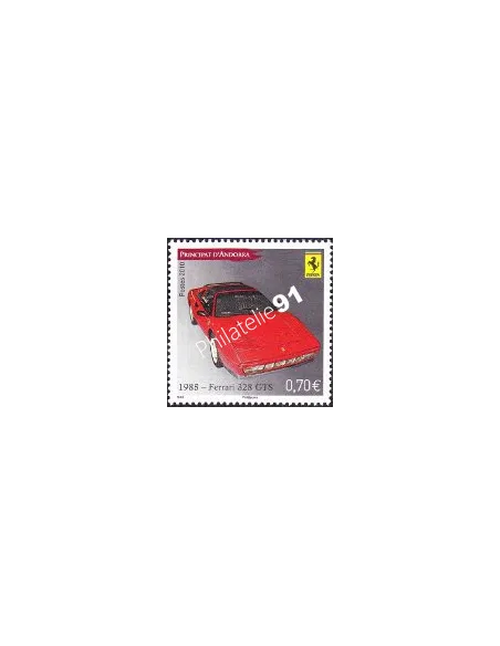 ANDORRE FRANÇAIS n°696, Véhicules automobiles, timbre andorre