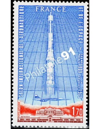 Timbre n° 52- Poste Aérienne - Aéronautique et Espace