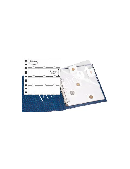 LEUCHTTURM GRANDE pour monnaies sous étuis carton, matériel numismatique