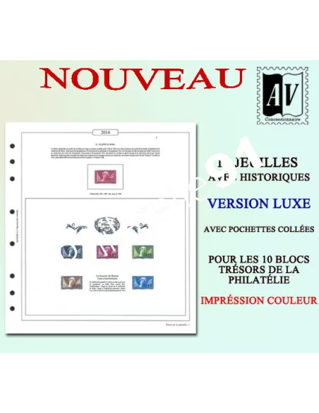 AV - Jeu France 2014, Trésors de la philatélie, matériel philatélique