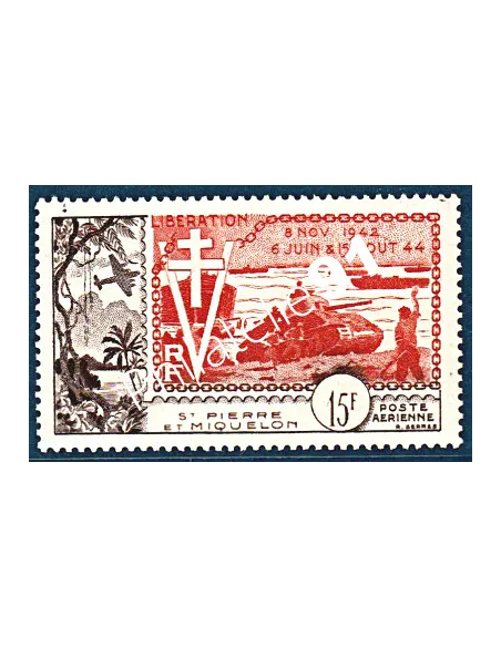 St Pierre et Miquelon,PA n°22, timbres colonies