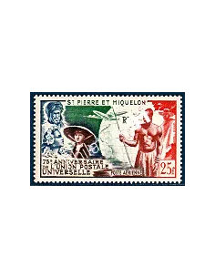 St Pierre et Miquelon, PA n°21, timbres des colonies