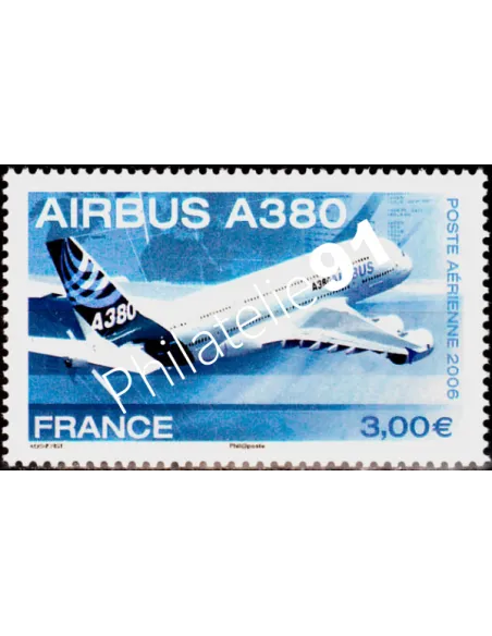 Timbre n° 69 - Poste Aérienne - Avion Airbus A380