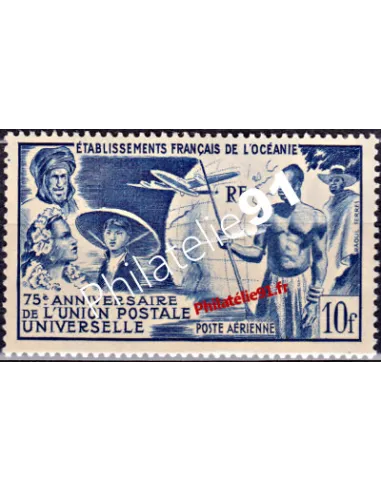 Océanie, PA n° 29 charnière, collection timbres colonies françaises