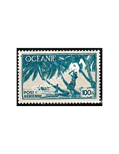 OCEANIE, PA n°18, Gravé, timbres des colonies francaises