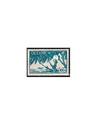 OCEANIE, PA n°18, Gravé, timbres des colonies francaises