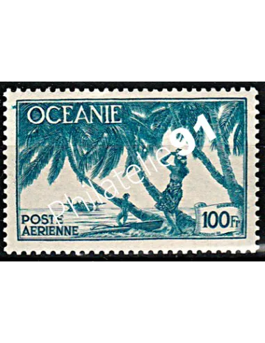 OCEANIE, PA n°18, Gravé, timbres des colonies francaises