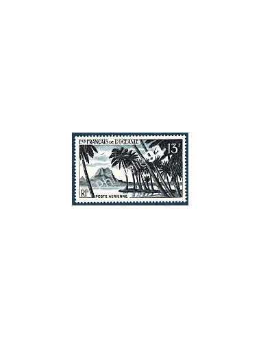 OCEANIE, PA n°  32, Vue. Gravé, timbres des colonies francaises