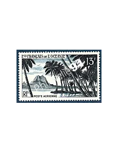 OCEANIE, PA n°  32, Vue. Gravé, timbres des colonies francaises