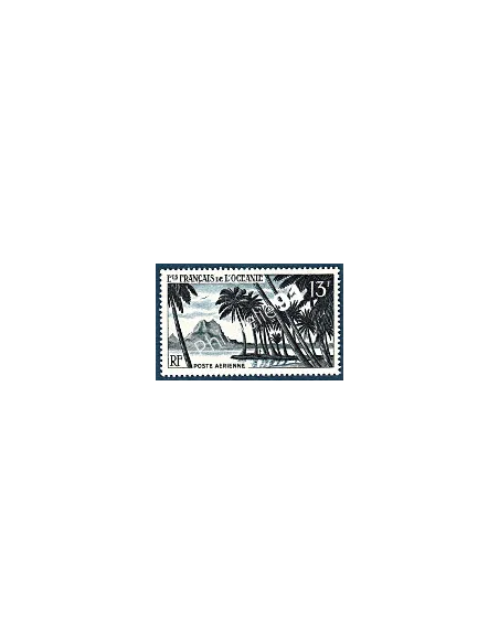 OCEANIE, PA n°  32, Vue. Gravé, timbres des colonies francaises