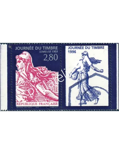 Timbre n° 2991b - Journée du Timbre. "Semeuse 1903", timbre de France