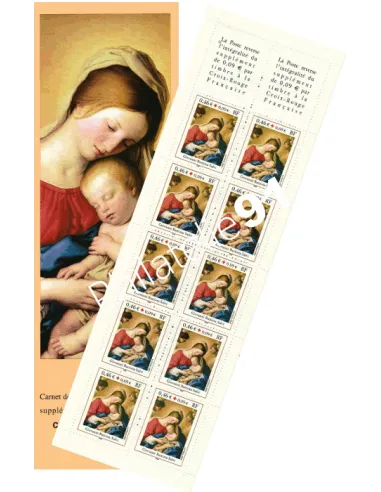 Carnet  Croix-Rouge n°2051, collection timbres France
