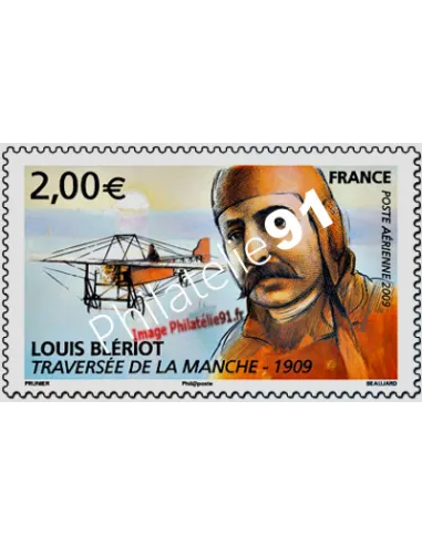 Timbre n° 72 - Poste Aérienne  - Louis Blériot