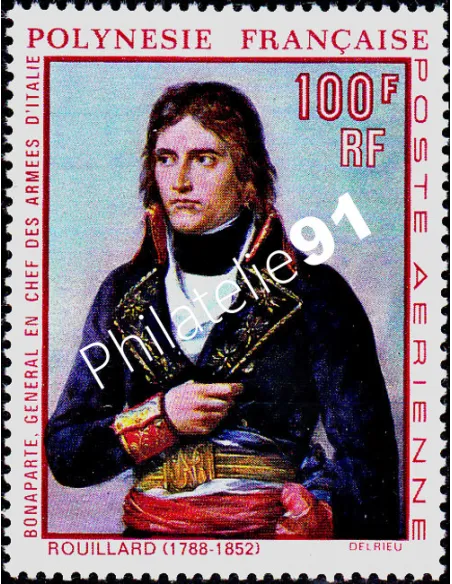 Timbre de POLYNÉSIE - PA n° 31 - Napoléon 1er, timbre des Dom Tom