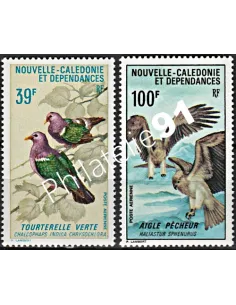 Timbre de Nouvelle-Calédonie PA n°  110 à 111 - Timbres Dom Tom