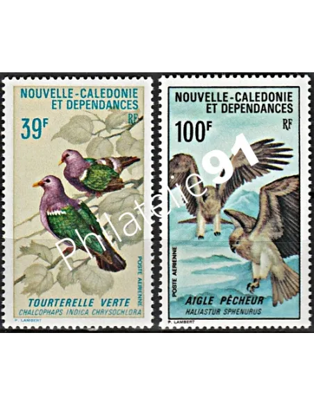 Timbre de Nouvelle-Calédonie PA n°  110 à 111 - Timbres Dom Tom
