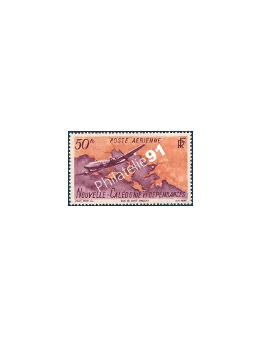 NOUVELLE CALEDONIE PA n°61, Baie St Vincent, timbre des colonies françaises