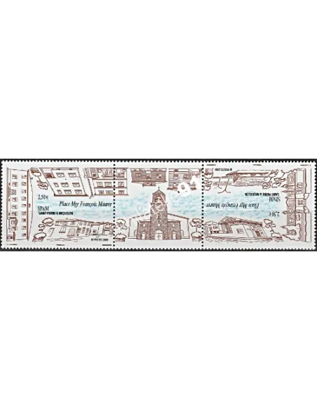 Timbre de Saint-Pierre et Miquelon n°  953 à 954 - Timbres dom tom