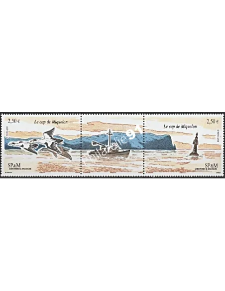 Timbres de Saint-Pierre et Miquelon n° 974-975, collection dom tom