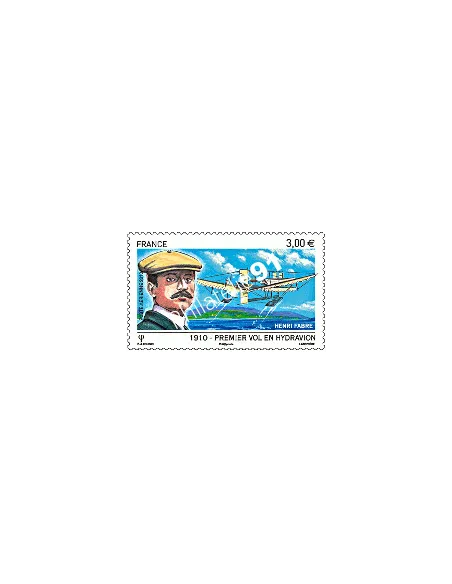 Timbre pour la poste aérienne n° 73 - Centenaire du 1er vol de l'hydravion