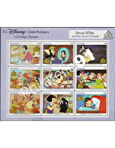 GRENADE - BF Wald Disney - Blanche Neige et les Sept Nains