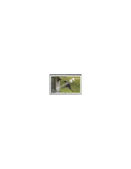 Timbre de Saint-Pierre et Miquelon n° 1024, oiseau, collection Dom-Tom