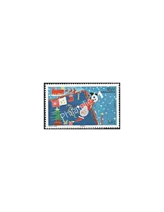 Timbre de Saint-Pierre et Miquelon n° 1057, Noël, collection Dom-Tom