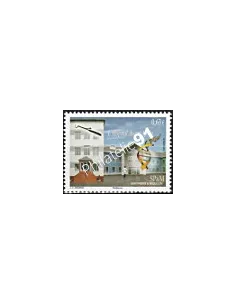 Timbre de St-Pierre et Miquelon n° 1078, Hôpital, collection Dom-Tom