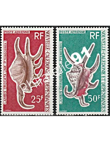 Timbres de Nouvelle-Calédonie  PA n°  129 à 130 - Timbres Dom Tom