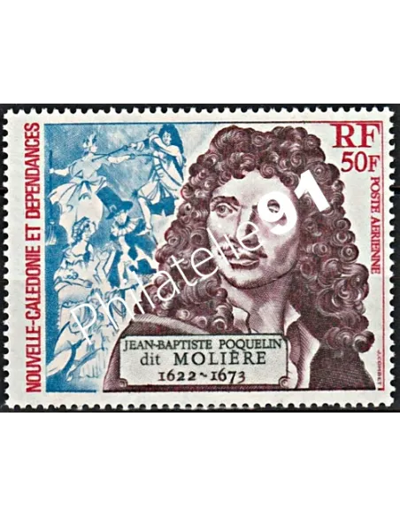Timbres de Nouvelle-Calédonie  PA n°  138, Molière, Timbres Dom Tom