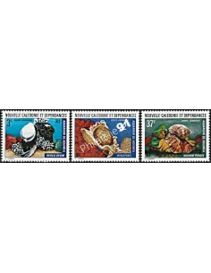 Timbres de Nouvelle-Calédonie  PA n°  150 à 152 - Timbres Dom Tom