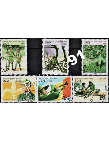 GUINEE - n° 1255 CY à 1255 DD - SCOUTISME