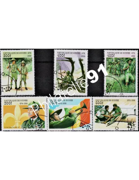 GUINEE - n° 1255 CY à 1255 DD - SCOUTISME