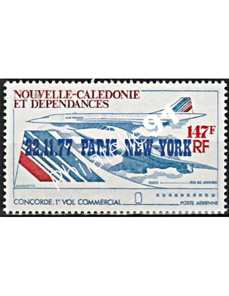 Timbres de Nouvelle-Calédonie  PA n°  181, Concorde, Timbres Dom Tom