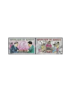 DJIBOUTI - n° 519 à 520 - ECHECS