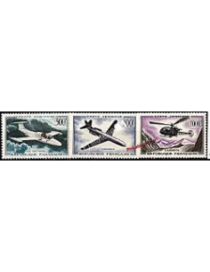 Timbre de France n° 35 à 37 - Poste Aérienne - Prototypes