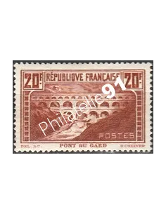 Timbre de France n° 262 - Pont du Gard, collection timbres de France