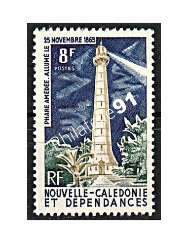 NOUVELLE CALEDONIE n° 327, phare Amédée, timbres des Dom Tom
