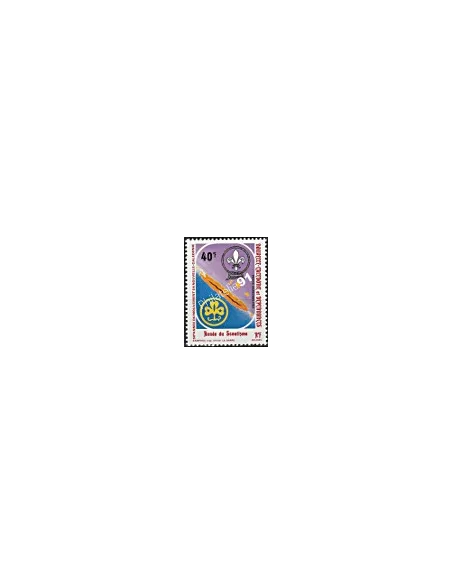 Timbres de Nouvelle-Calédonie  PA n°  223, scouts, Timbres Dom Tom