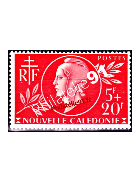 Timbre de Nouvelle-Calédonie n° 248, Entraide française, colonies