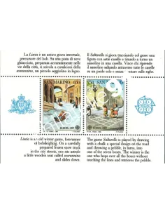 SAINT-MARIN BF 15, EUROPA 1989,Jeux d'enfants, timbres d'Europe