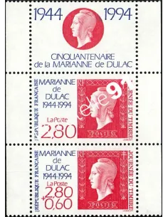Timbre n° 2864Aa - Marianne de Dulac, collection timbres de France