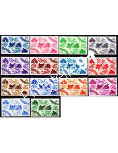 COTE DES SOMALIS n° 234 à 247 - timbres des colonies Francaise.