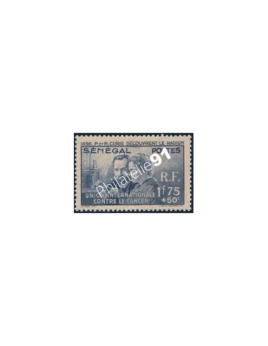 Timbre du Sénéral n°149, marie Curie, timbres des colonies françaises