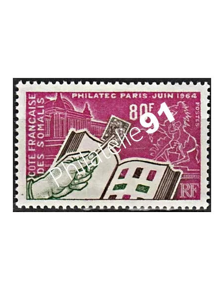 Timbre de Cote des Somalis n° 319, Philatec, Timbres des colonies Françaises
