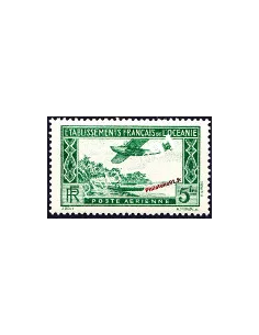 timbre d'Océanie PA n° 1, avion, timbre des colonies françaises