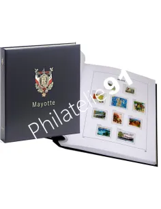 DAVO - Album Mayotte Luxe 1892-2011 + reliure + étui (avec pochettes)