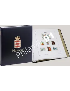 DAVO - Album MONACO luxe - SAS PRINCE ALBERT II - vol. I  (2006-2015) + reliure + étui (avec pochettes)