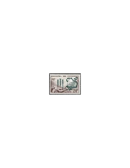 Comores n°26, timbres des colonies françaises